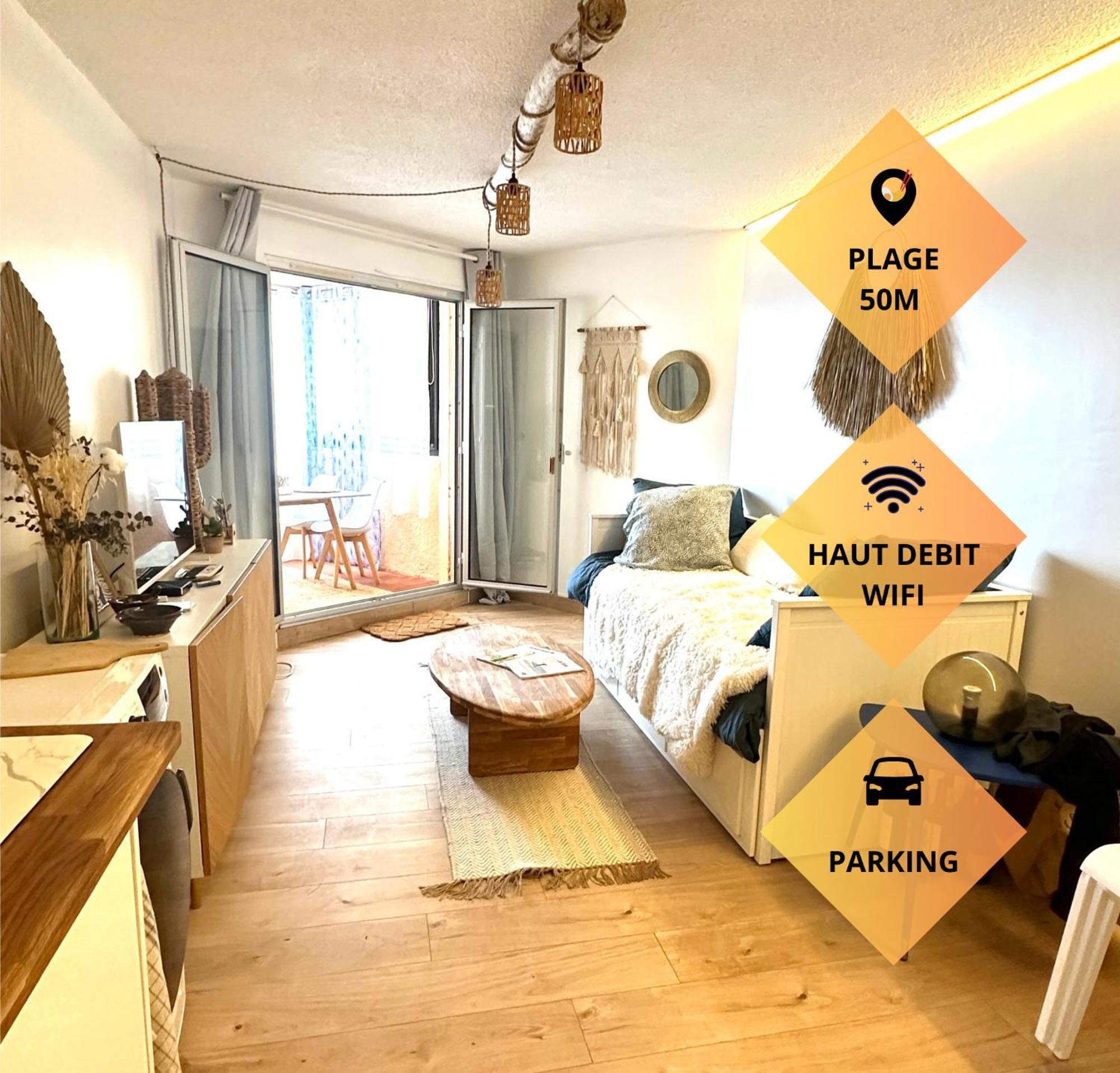 Appartement 2 A 4 Personnes A 50M De La Plage Лаканау Екстериор снимка